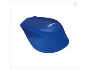 Logitech Wireless Mouse M330 Blue, Silent, Bluetooth